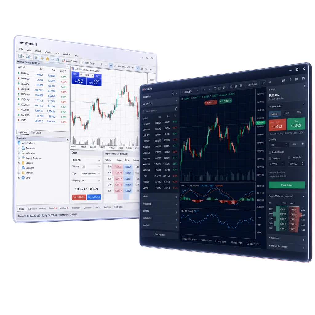 AYA Markets premium trading dashboard